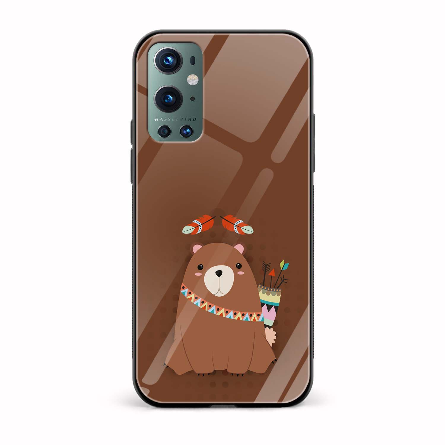 Minimal Printed Glass Back Phone Case Minimal Printed Glass Back Phone Case - Image 1