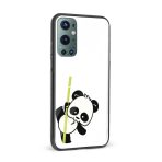 Panda Printed Glass Back Phone Case - Image 2