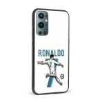 Football - Ronaldo Printed Glass Back Phone Case - Image 2
