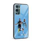 Football - Sergio Aguero Printed Glass Back Phone Case - Image 2