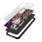 Football Printed Glass Back Phone Case - Image 3