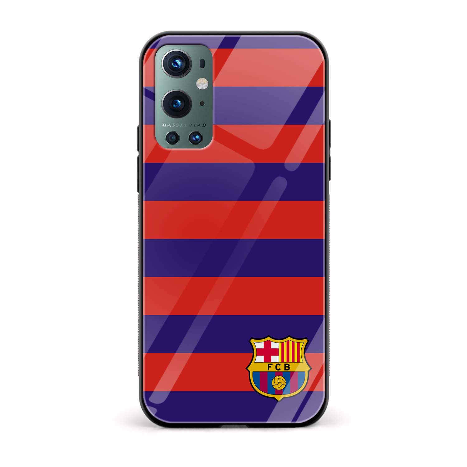 Football - FCB Printed Glass Back Phone Case Football - FCB Printed Glass Back Phone Case - Image 1