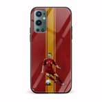 Football - Andres Iniestia Printed Glass Back Phone Case