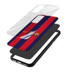 Football - FCB Printed Glass Back Phone Case - Image 3