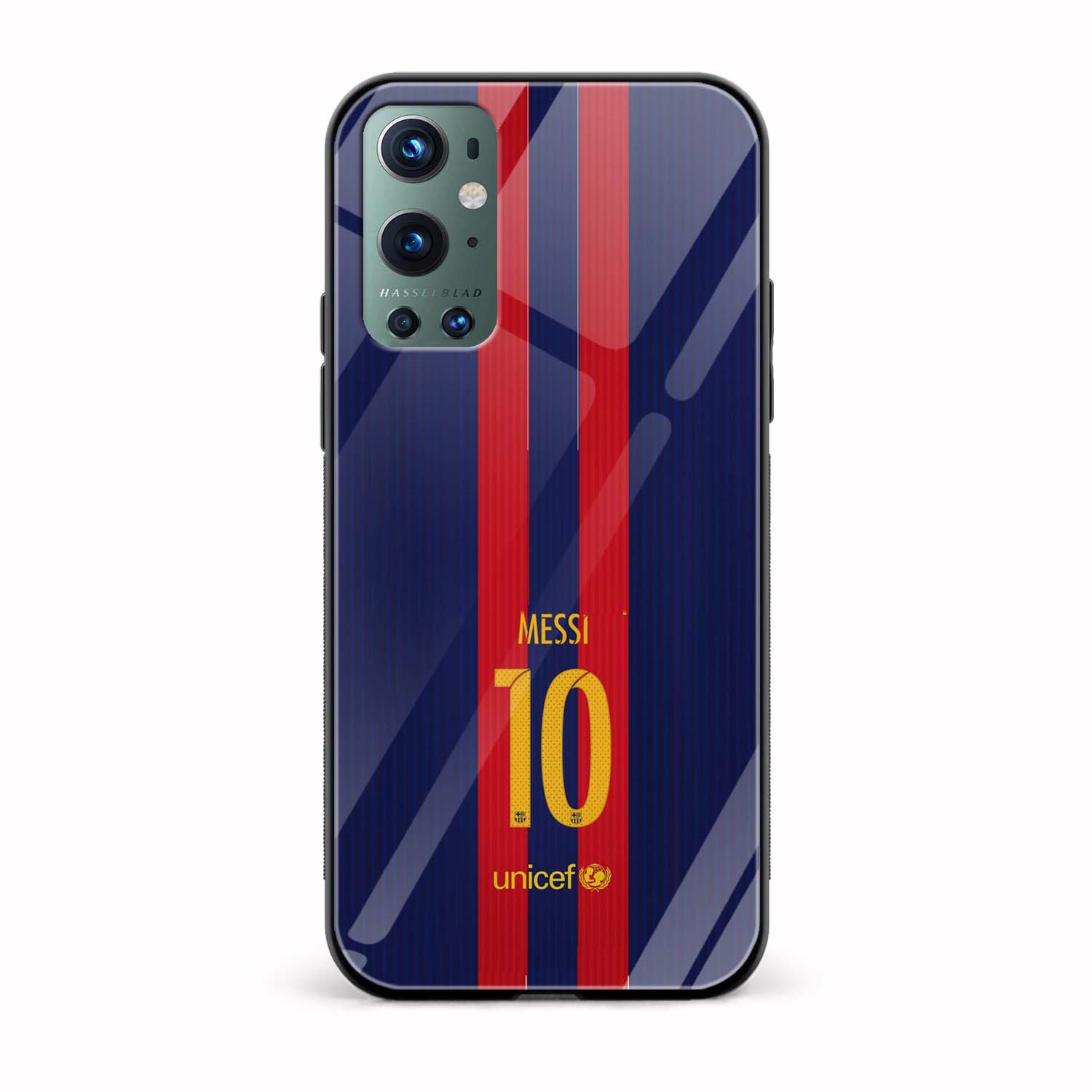 Football - Messi Printed Glass Back Phone Case Football - Messi Printed Glass Back Phone Case - Image 1