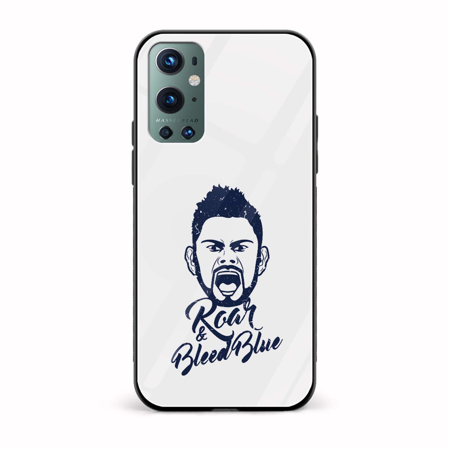 Cricket - Virat Kohli Printed Glass Back Phone Case Cricket - Virat Kohli Printed Glass Back Phone Case - Image 1