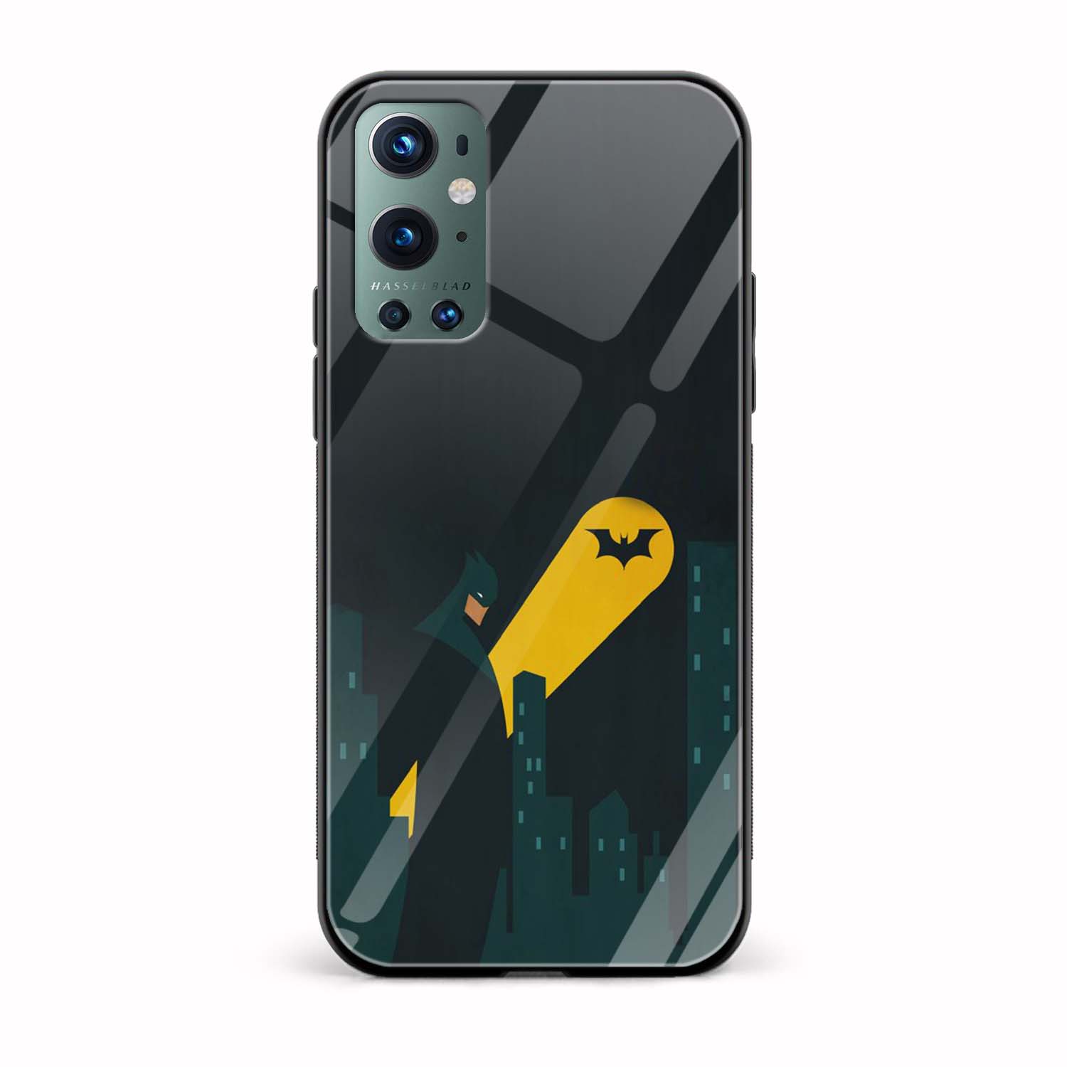 Batman Printed Glass Back Phone Case Batman Printed Glass Back Phone Case - Image 1