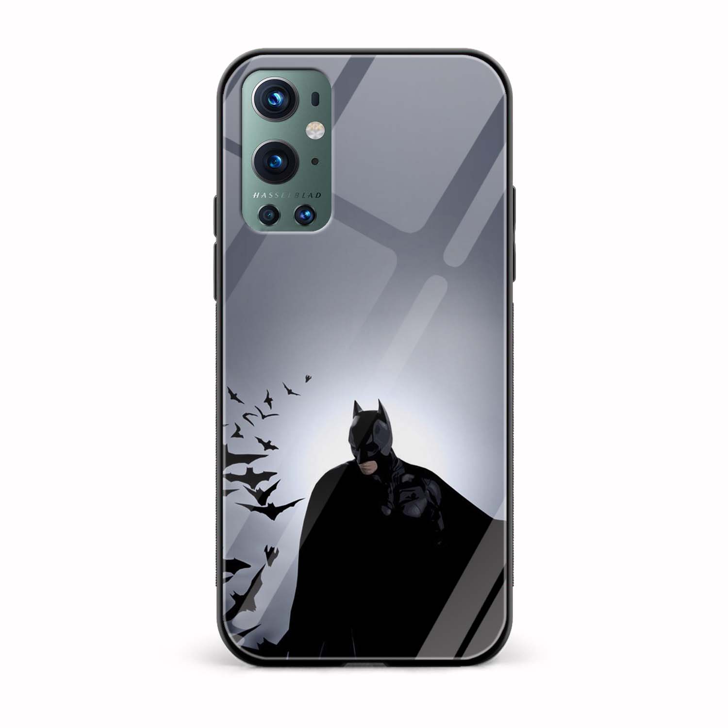 Batman Printed Glass Back Phone Case Batman Printed Glass Back Phone Case - Image 1
