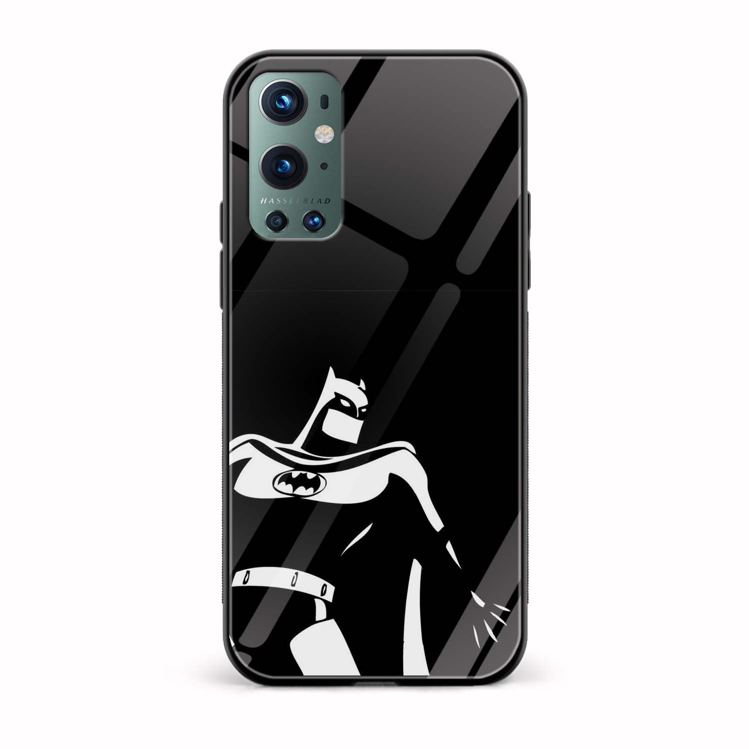 Batman Printed Glass Back Phone Case Batman Printed Glass Back Phone Case - Image 1