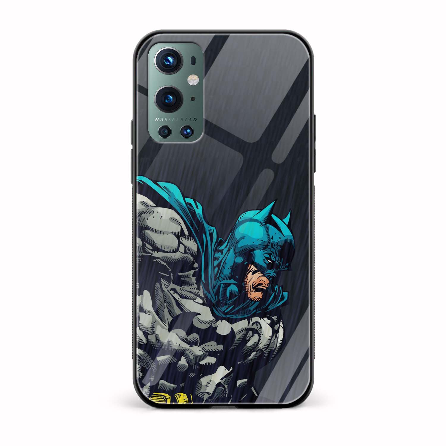 Batman Printed Glass Back Phone Case Batman Printed Glass Back Phone Case - Image 1