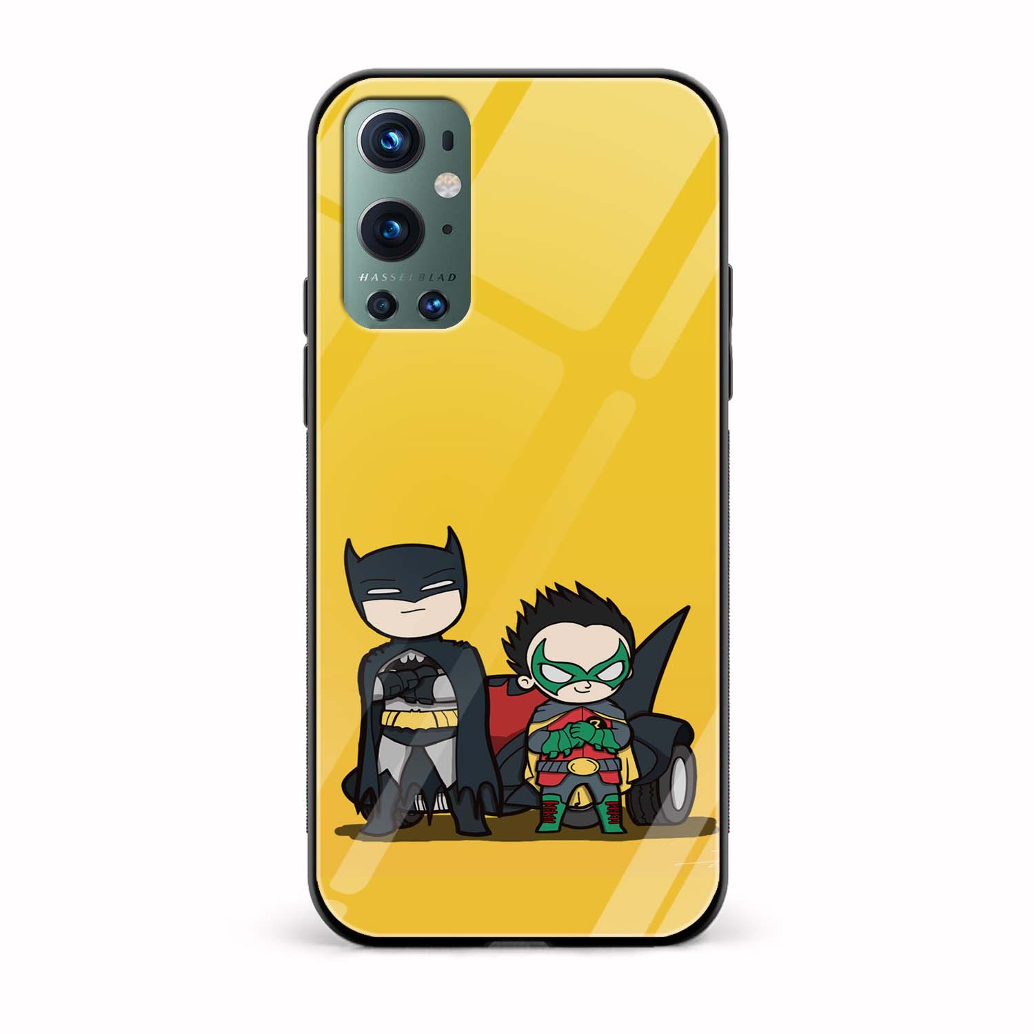 Batman - Animated Print Glass Back Phone Case Batman - Animated Print Glass Back Phone Case - Image 1