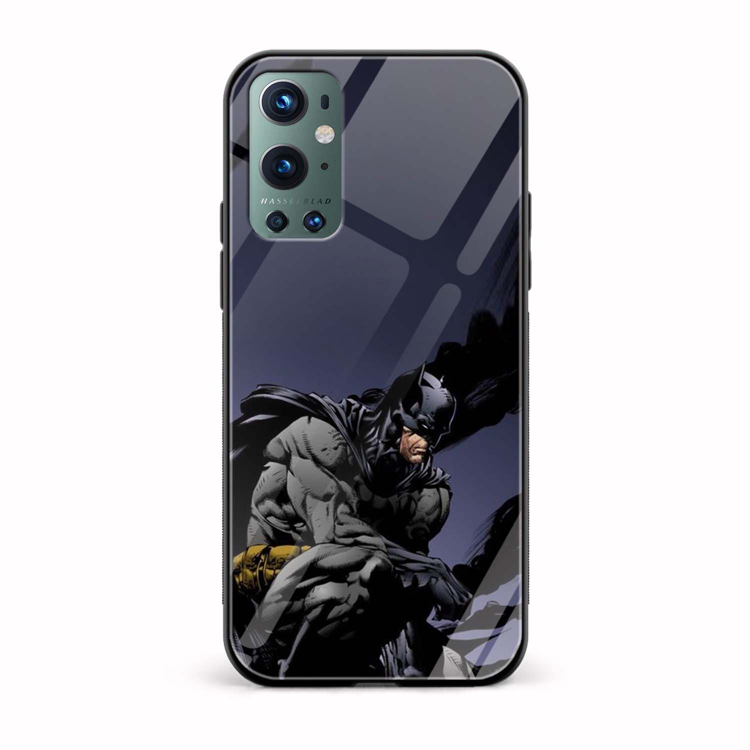 Batman Printed Glass Back Phone Case Batman Printed Glass Back Phone Case - Image 1
