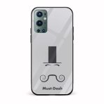 Moustache and Beard Printed Glass Back Phone Case