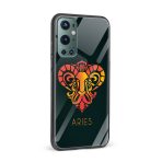 Zodiac Sign-ARIES Printed Glass Back Phone Case - Image 2