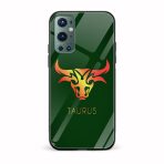 Zodiac Sign-TAURUS Printed Glass Back Phone Case