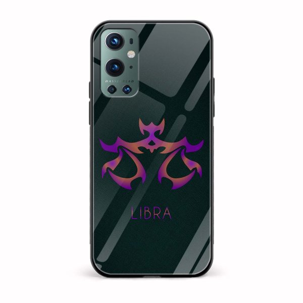 Zodiac Sign-LIBRA Printed Glass Back Phone Case
