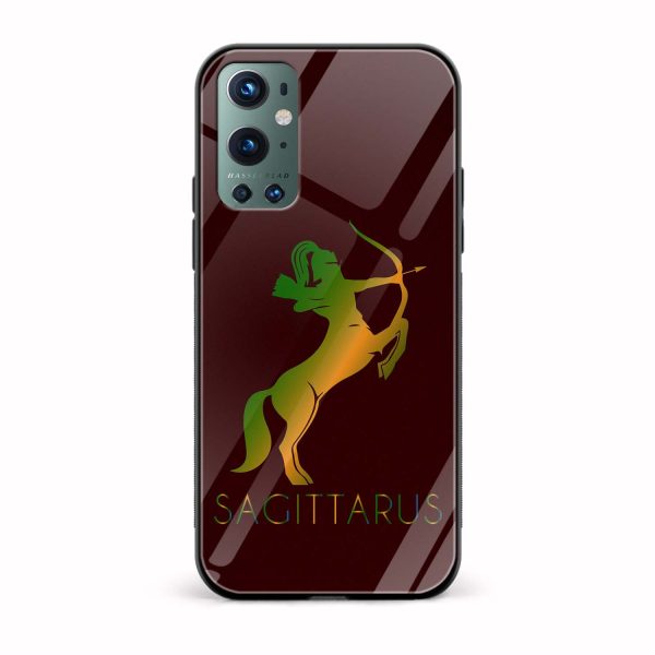 Zodiac Sign-SAGITTARUS Printed Glass Back Phone Case