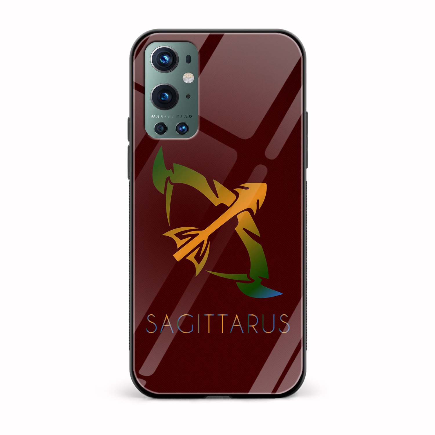 Zodiac Sign-SAGITTARUS Printed Glass Back Phone Case Zodiac Sign-SAGITTARUS Printed Glass Back Phone Case - Image 1