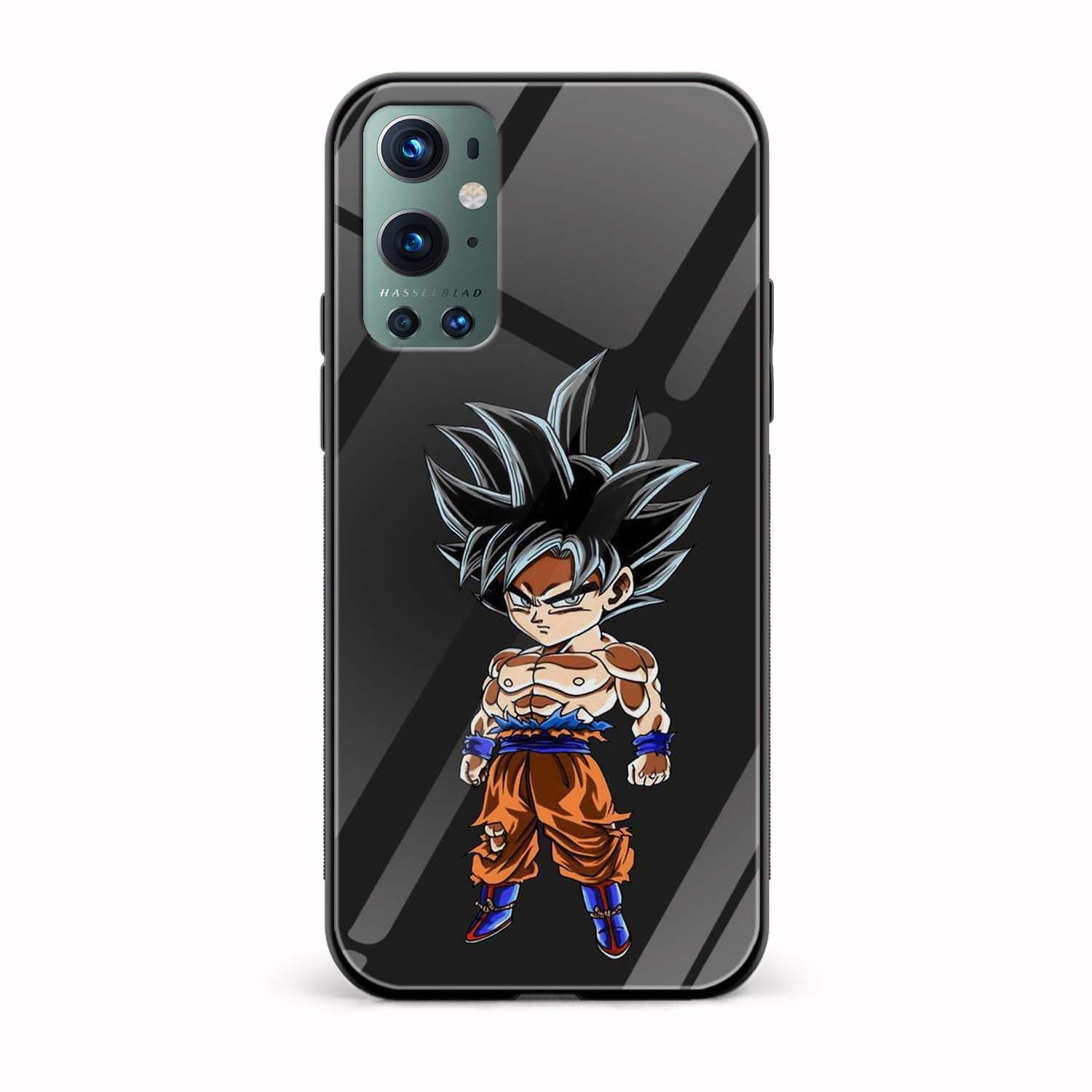 Goku Printed Glass Back Phone Case Goku Printed Glass Back Phone Case - Image 1