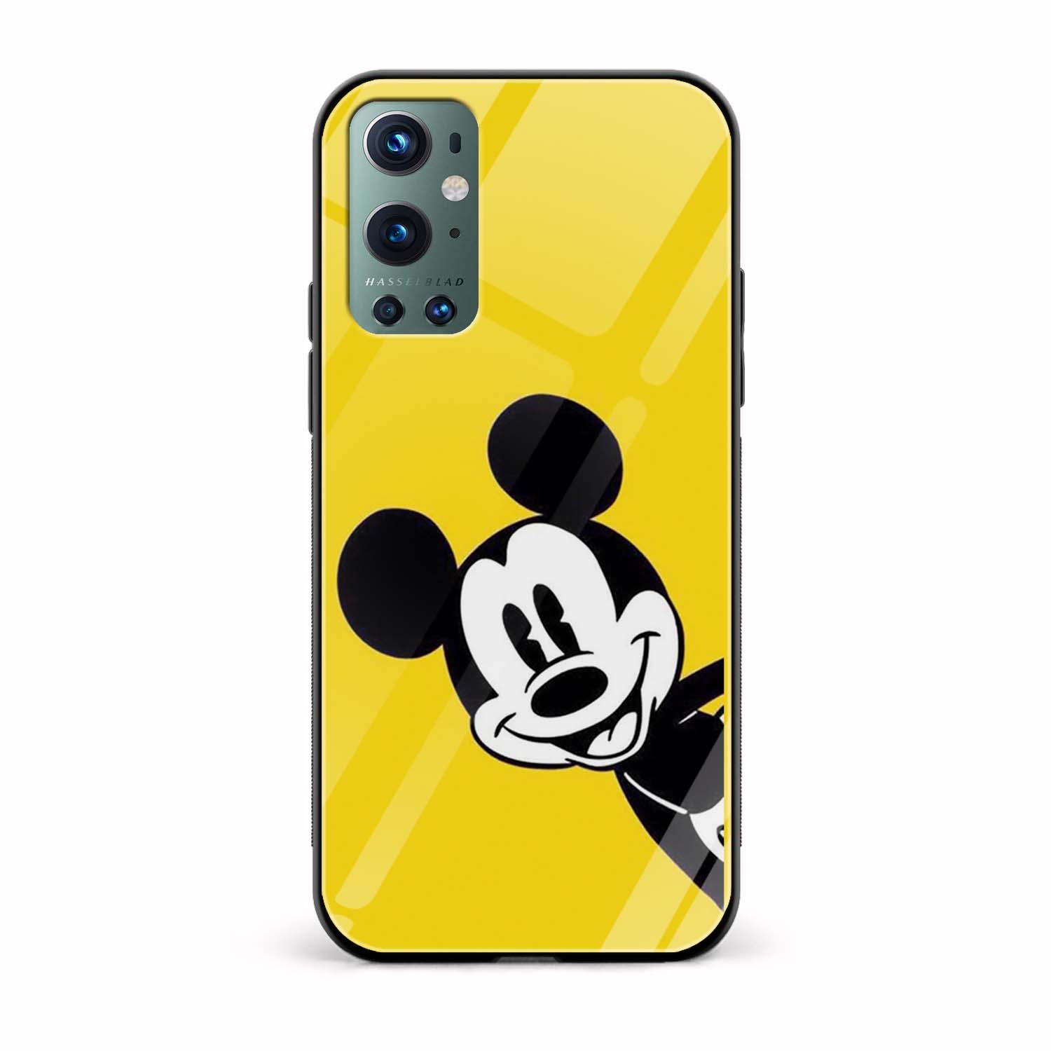 Mickey Mouse Printed Glass Back Phone Case Mickey Mouse Printed Glass Back Phone Case - Image 1