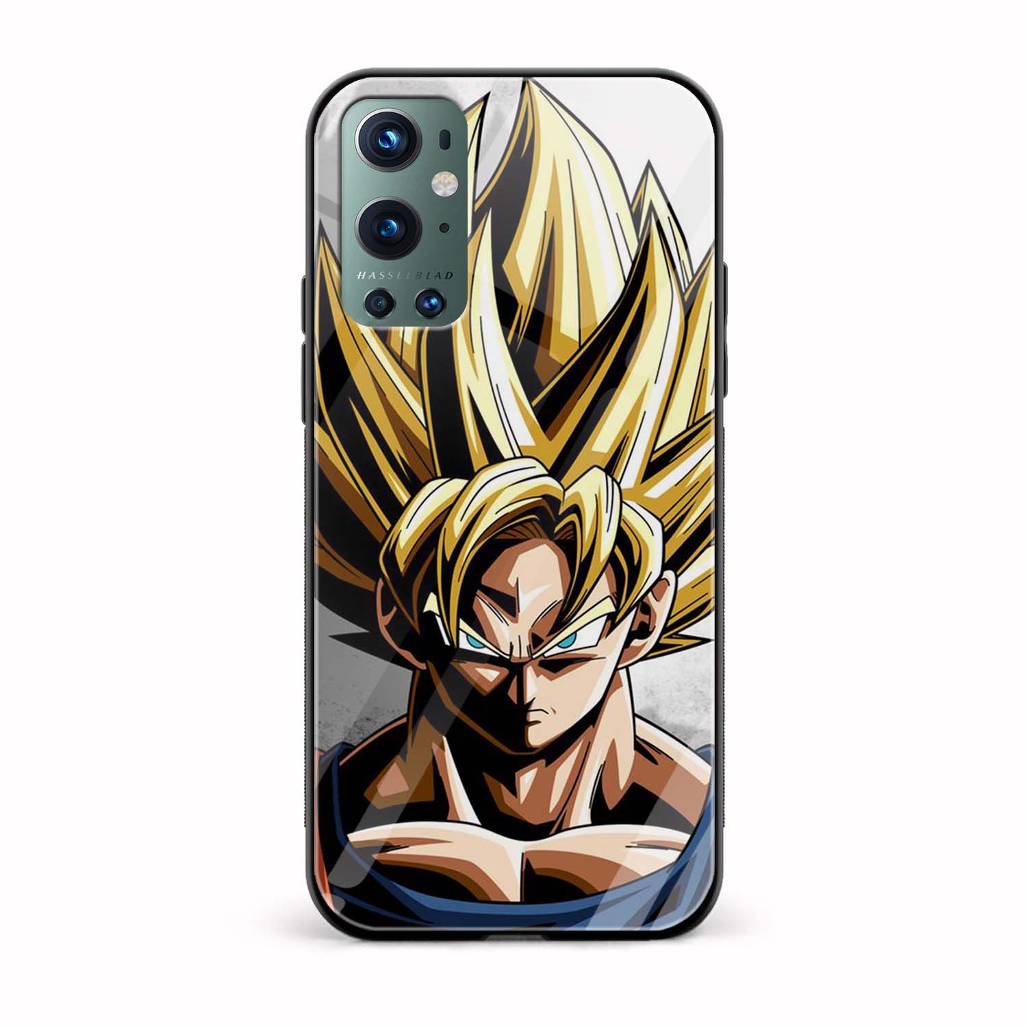 Goku Super Saiyan Printed Glass Back Phone Case Goku Super Saiyan Printed Glass Back Phone Case - Image 1