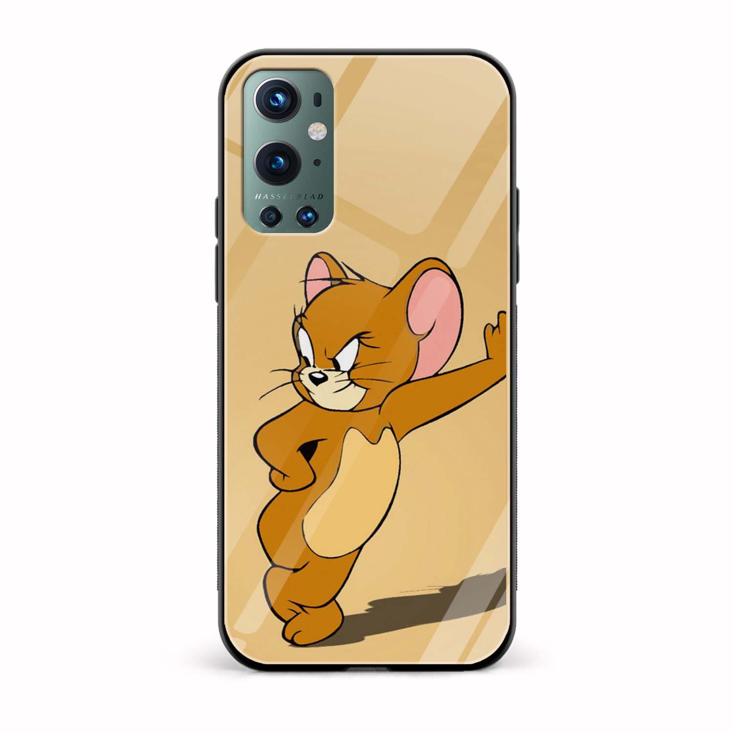 Jerry Printed Glass Back Phone Case Jerry Printed Glass Back Phone Case - Image 1