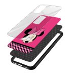 Minnie Mouse Printed Glass Back Phone Case - Image 3