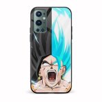 Goku Printed Glass Back Phone Case