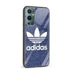 Denim Printed Glass Back Phone Case - Image 2