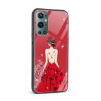 Feminine Printed Glass Back Phone Case - Image 2