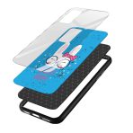 Always Happy Printed Glass Back Phone Case - Image 3