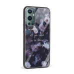 Floral Printed Glass Back Phone Case - Image 2