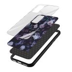 Floral Printed Glass Back Phone Case - Image 3