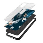 Floral Printed Glass Back Phone Case - Image 3