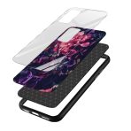 Floral Printed Glass Back Phone Case - Image 3