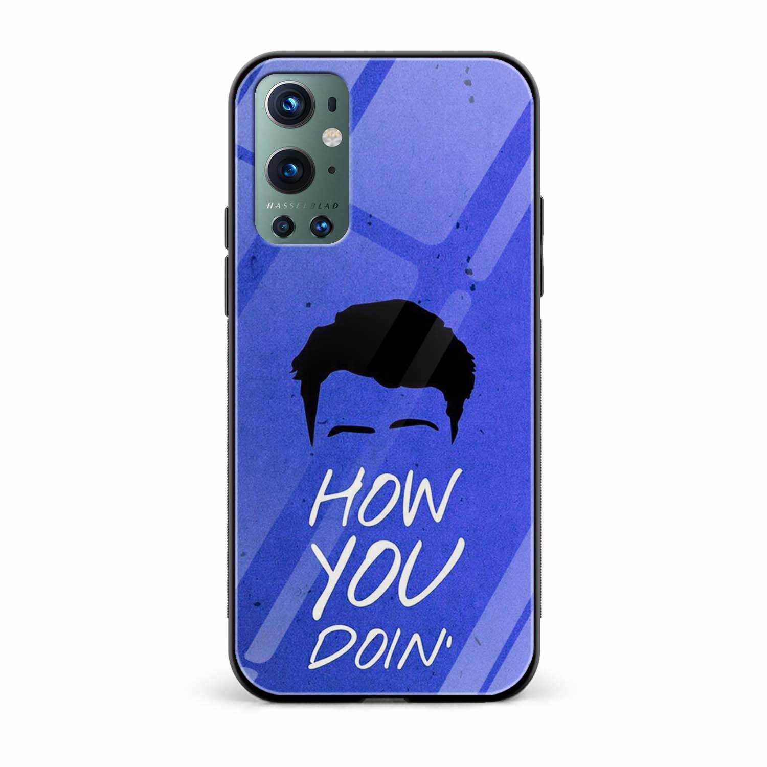 How You Doing Printed Glass Back Phone Case How You Doing Printed Glass Back Phone Case - Image 1