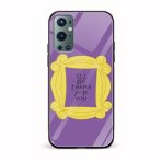 I'll Be There For You Printed Glass Back Phone Case