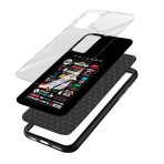 Friends Printed Glass Back Phone Case - Image 3