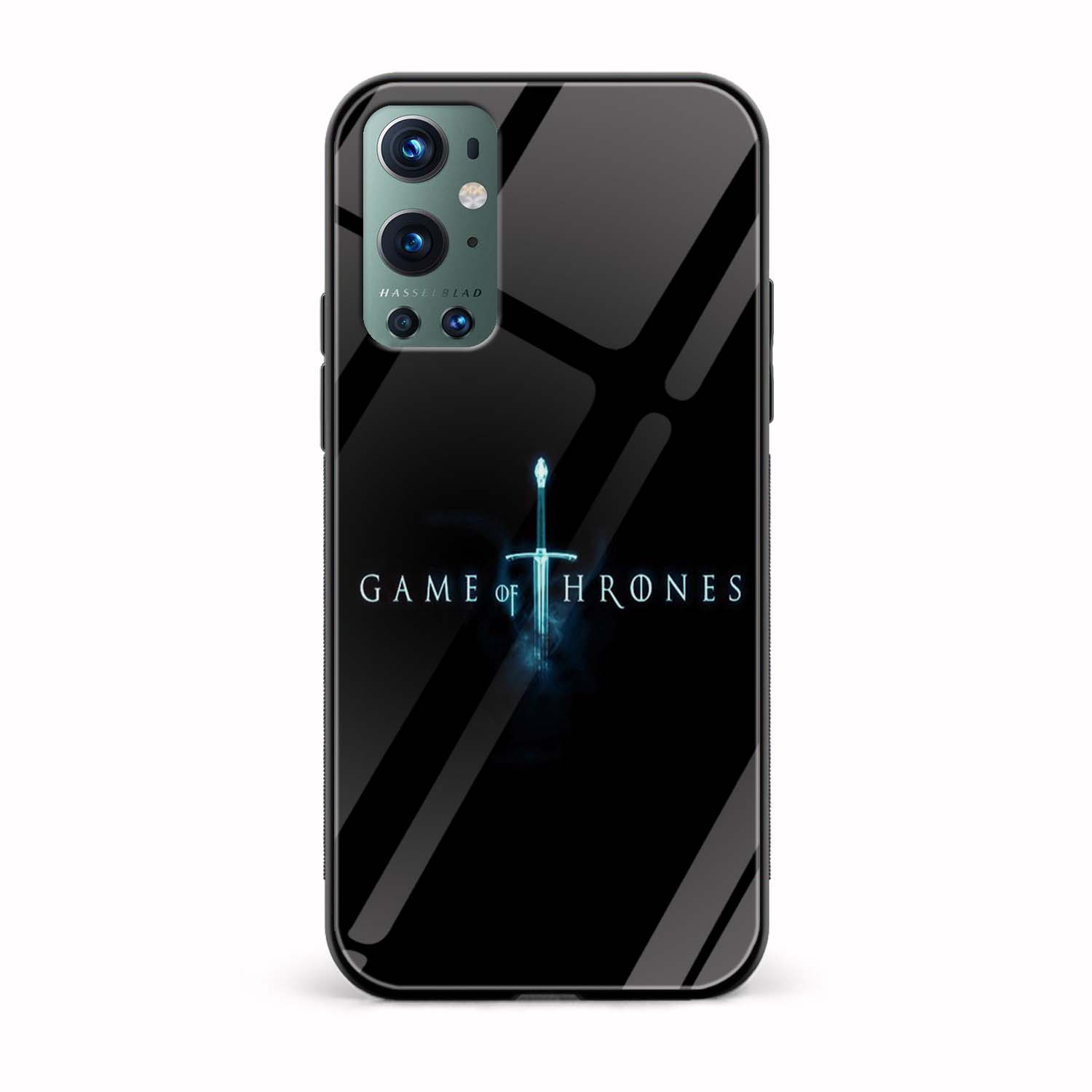Game Of Thrones - Valyrian Sword Printed Glass Back Phone Case Game Of Thrones - Valyrian Sword Printed Glass Back Phone Case - Image 1