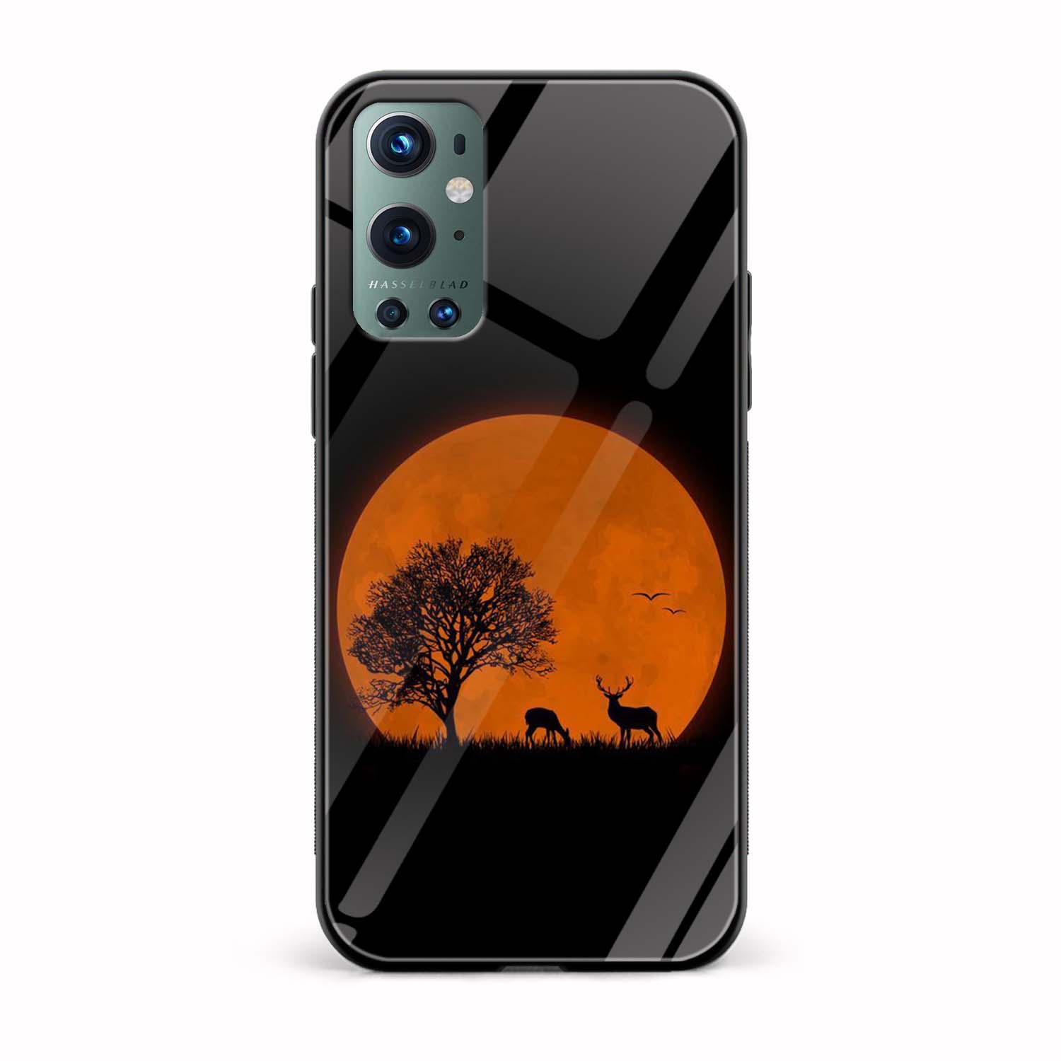 Minimal Printed Glass Back Phone Case Minimal Printed Glass Back Phone Case - Image 1