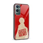 I Believe in Sherlock Holmes Printed Glass Back Phone Case - Image 2