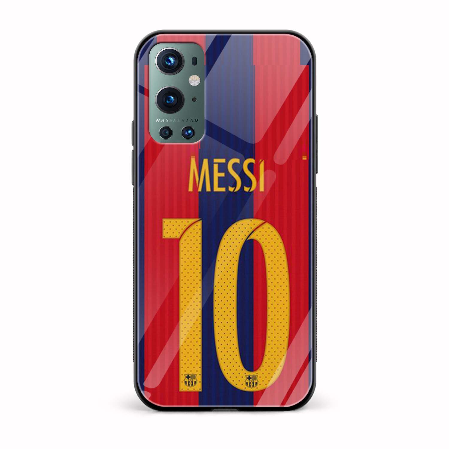Messi Printed Glass Back Phone Case Messi Printed Glass Back Phone Case - Image 1