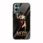 Lionel Messi Printed Glass Back Phone Case