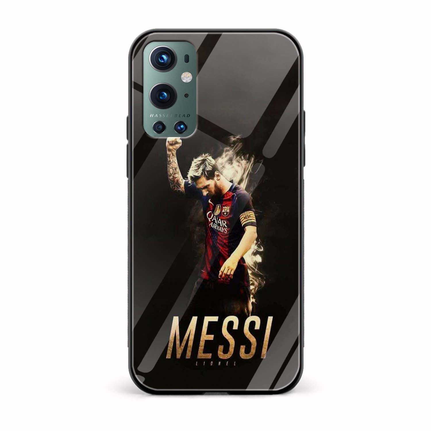 Lionel Messi Printed Glass Back Phone Case Lionel Messi Printed Glass Back Phone Case - Image 1
