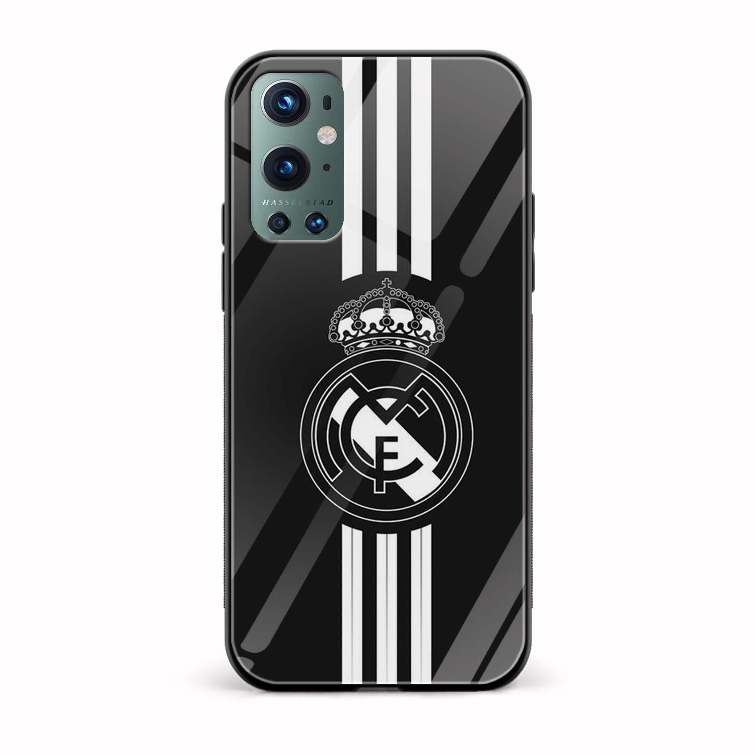 Real Madrid Printed Glass Back Phone Case Real Madrid Printed Glass Back Phone Case - Image 1
