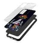 FCB - Messi Printed Glass Back Phone Case - Image 3