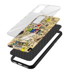 Abstract Printed Glass Back Phone Case - Image 3