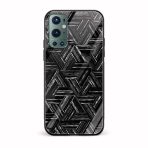 Abstract Printed Glass Back Phone Case