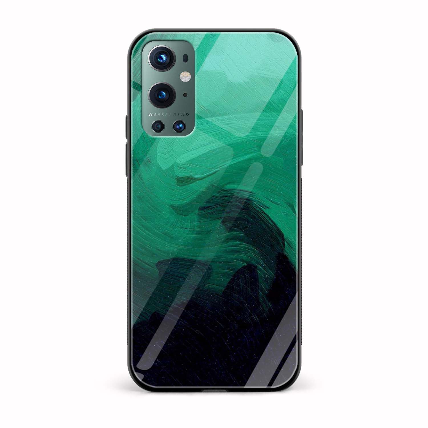 Abstract Printed Glass Back Phone Case Abstract Printed Glass Back Phone Case - Image 1