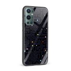 Abstract Printed Glass Back Phone Case - Image 2